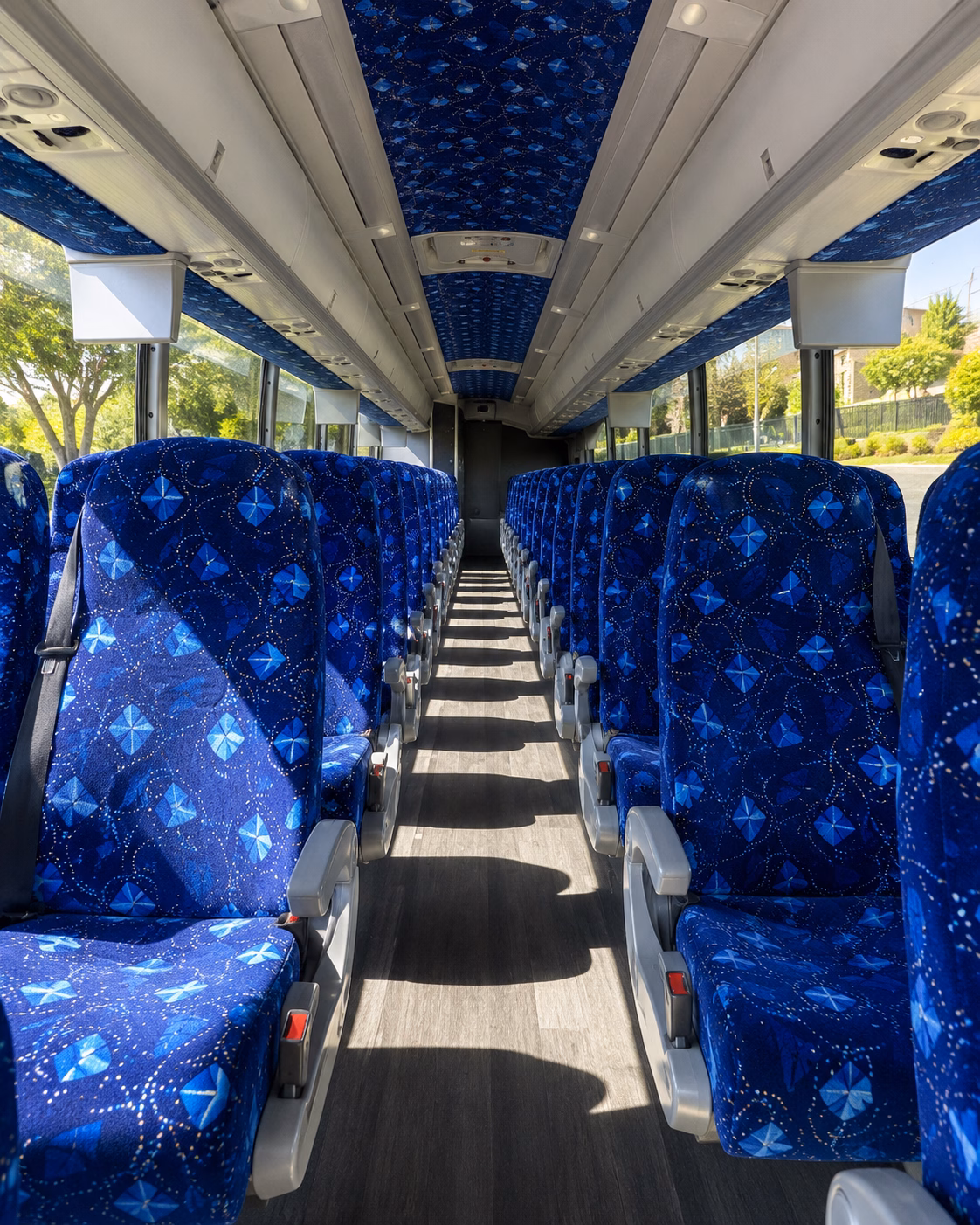 toms river charter bus services interior